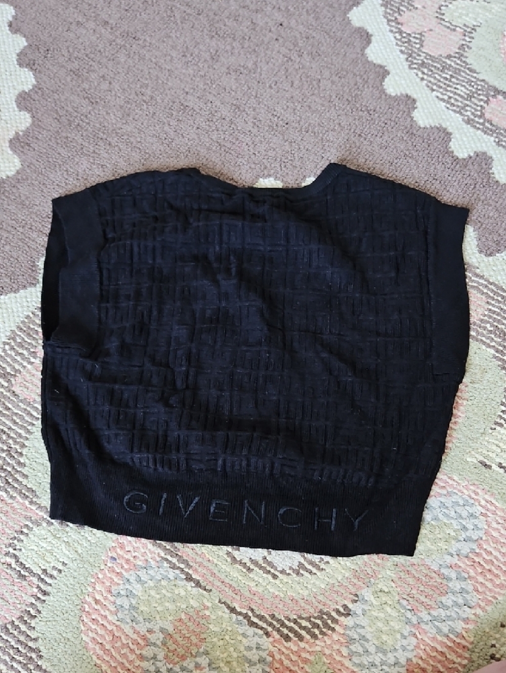 Givenchy Kids Black Ribbed Two-Piece Set - Picture 7 of 7